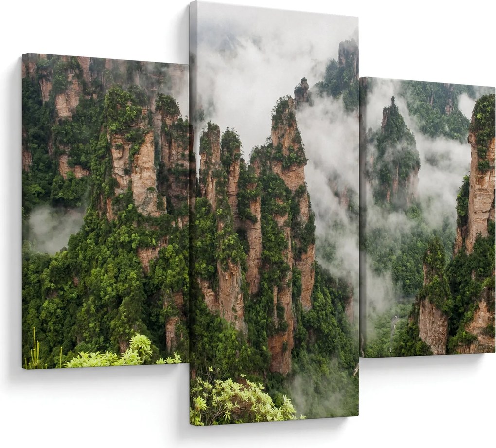 Kép - Zhangjiajie Nemzeti Park, Kína (90x60 cm)