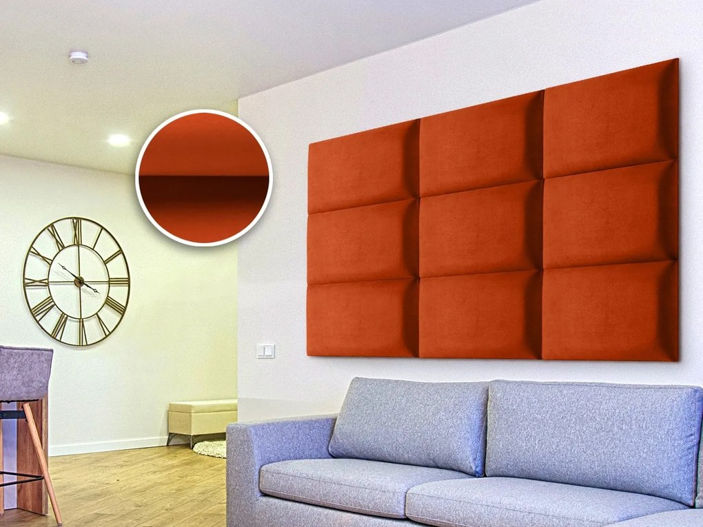 Kárpitozott panel Soundless 40x30 cm (narancssárga). 1068522