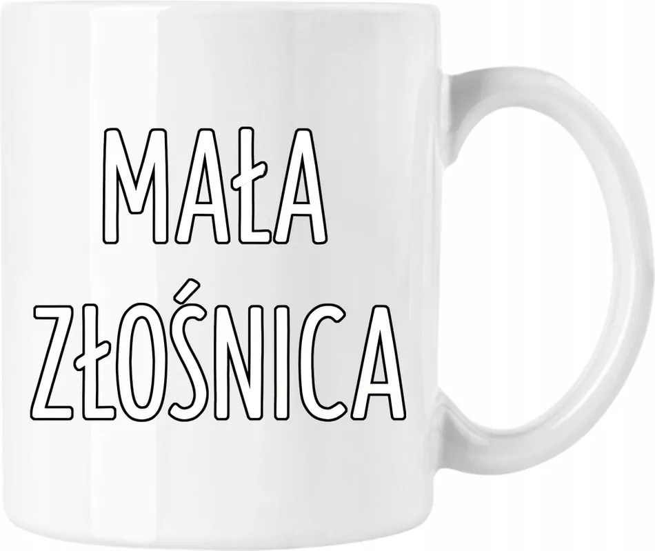 Bögre Kis Makrancos Vicces Fehér 330ml