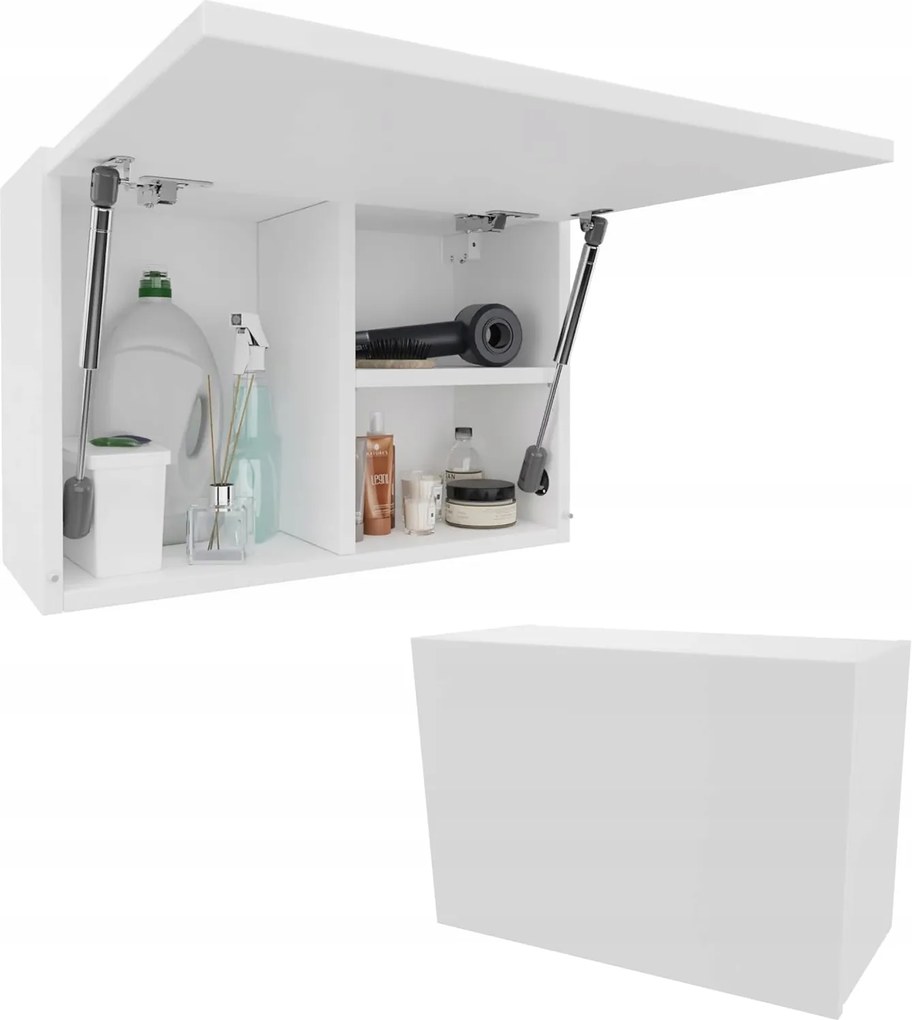 Fürdőszoba szekrény Ora 60 x 40 x 25 cm akasztós szekrény 18 mm matt fehér