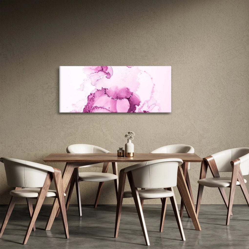 Kép - Rózsaszín dekoráció (120x50 cm)