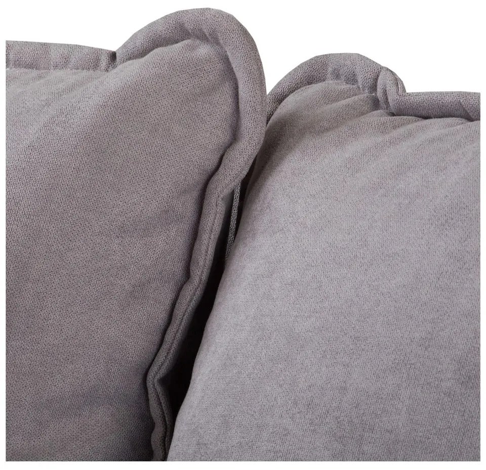 Szürke sarokkanapé (jobb oldali) Beata – Ropez