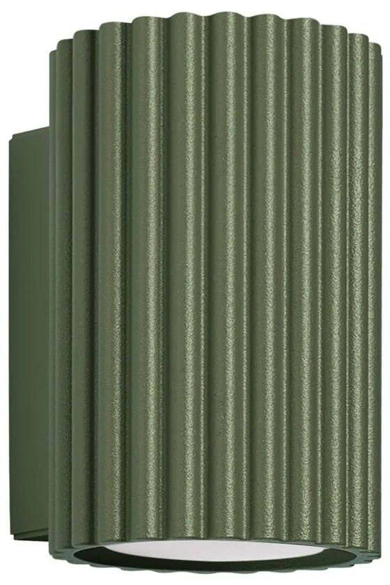 Zöld fali lámpa Gleam – Sollux