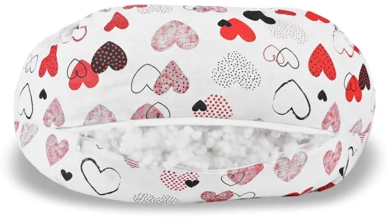 EMI Lulu szivecskés kismamapárna