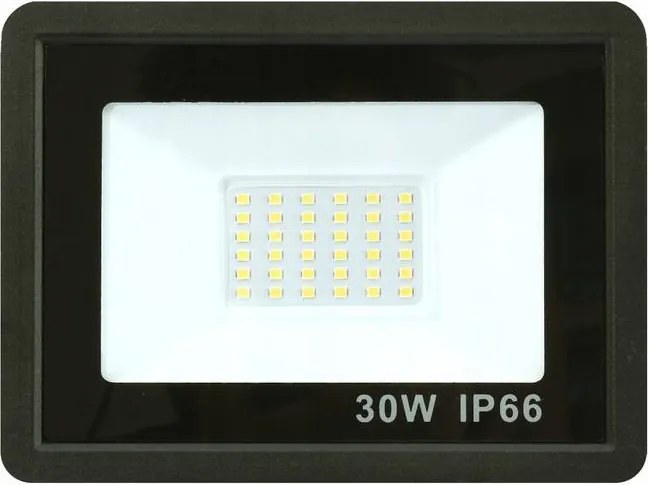 DOMENOLED 337 HALOGEN Kültéri Reflektor Fekete LED IP66