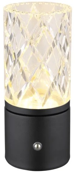 Globo 21010S - LUNKI LED asztali lámpa, 2,5W, 3,7V, dimmelhető