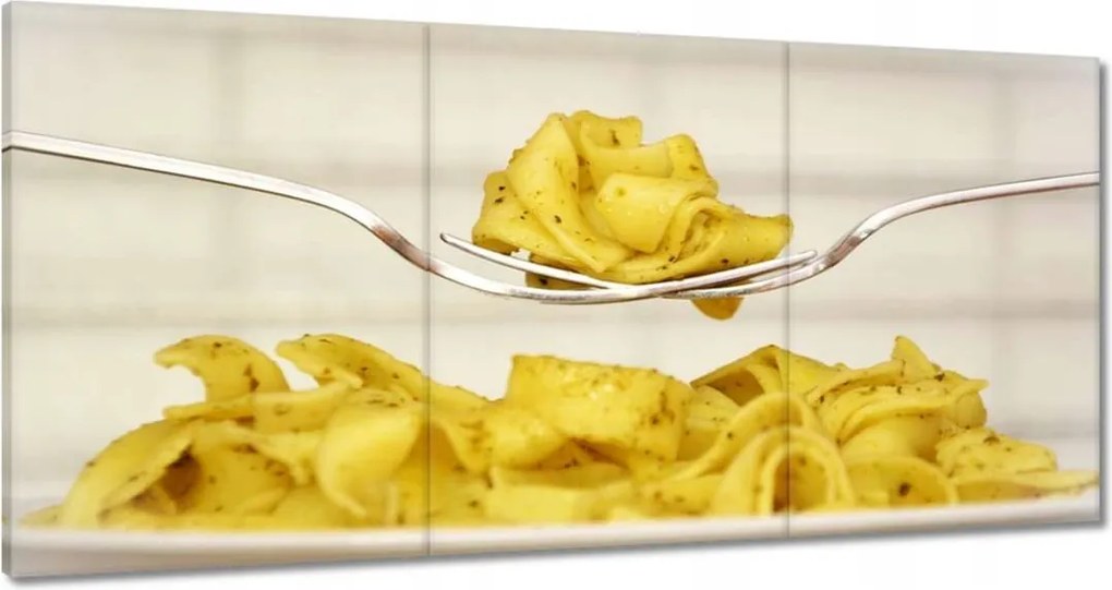 Vászonkép 180x90 Tészta két személyre
