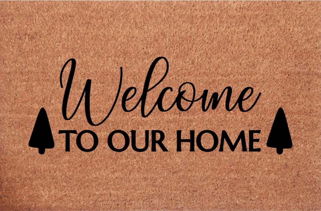 Karácsonyi Lábtörlő Üdvözöljük otthonunkban Welcome to our Home