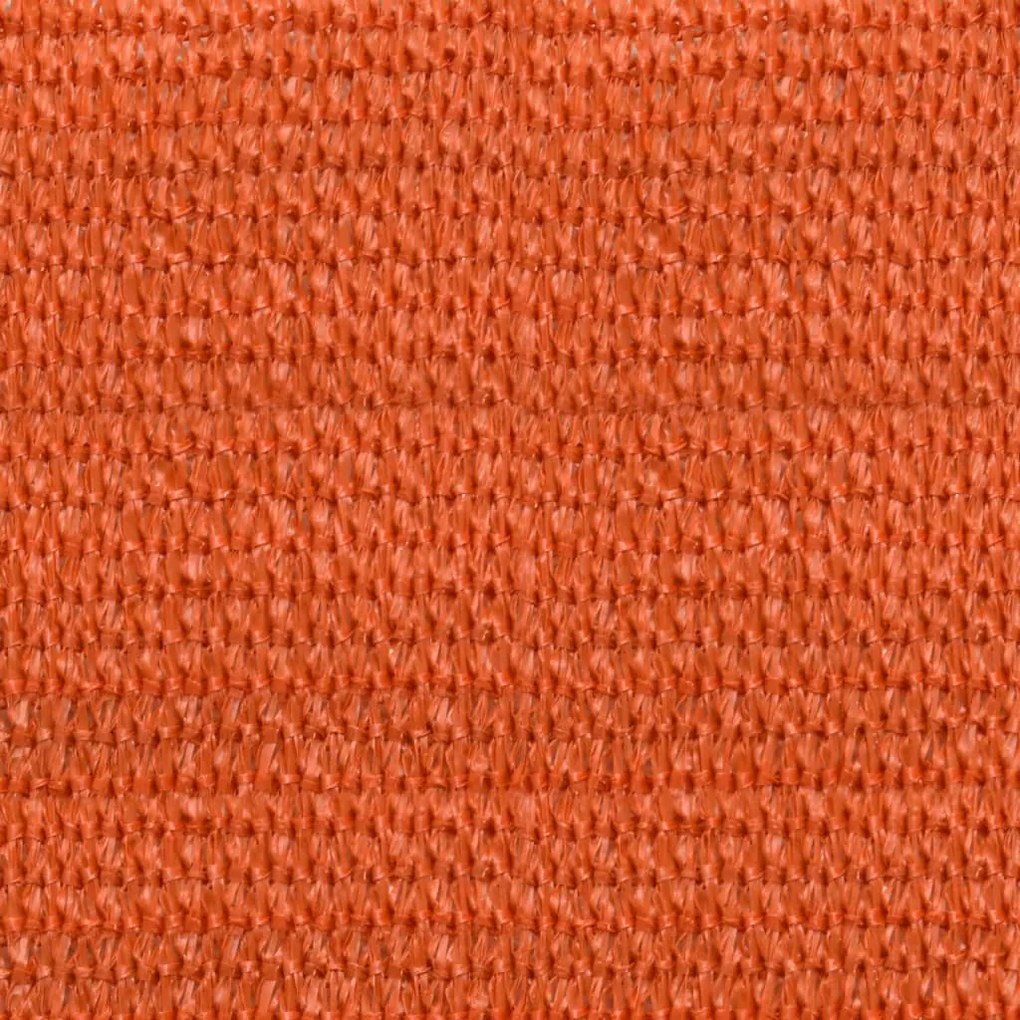 narancssárga HDPE napvitorla 160 g/m² 2 x 2,5 m
