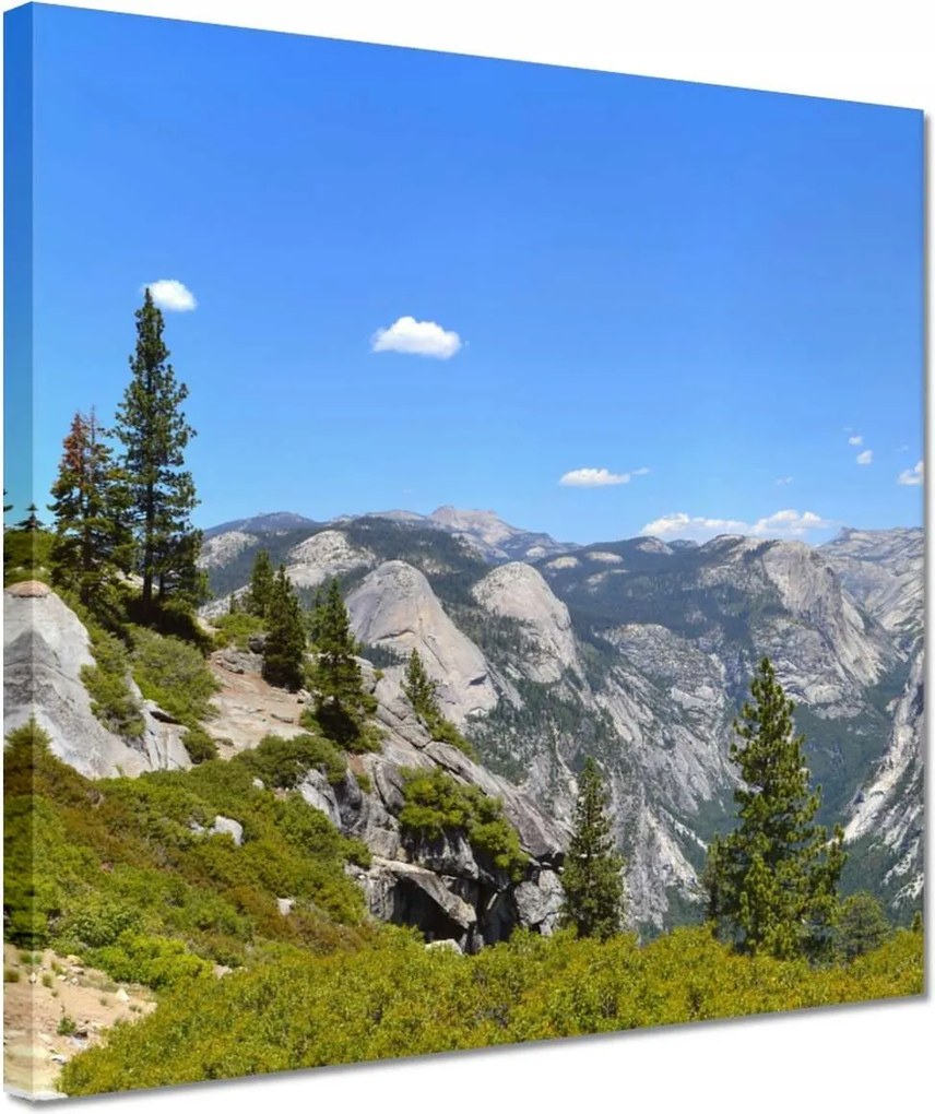 Vászonkép 30x30 Hegyi tájkép Panoráma