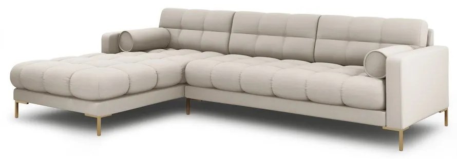 Bézs sarokkanapé (bal oldali) Bali – Cosmopolitan Design
