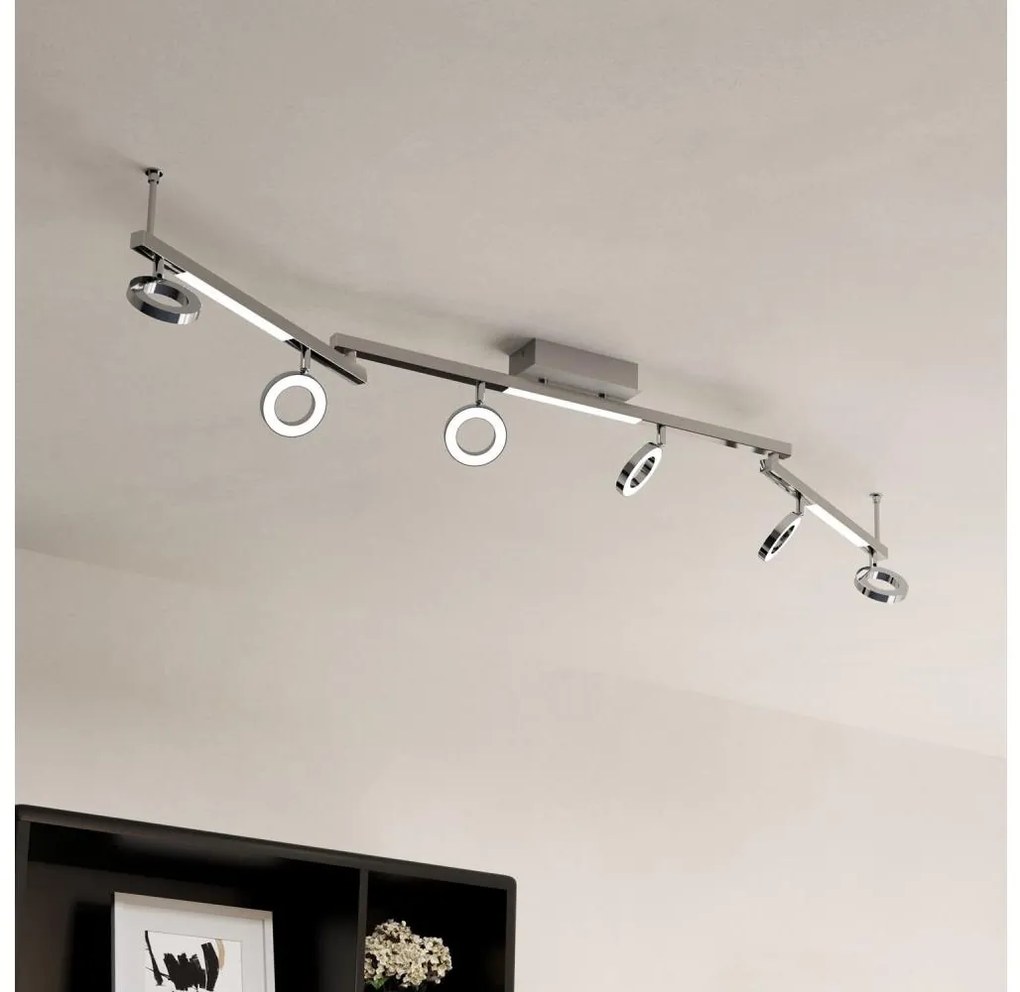 Eglo 96183 - CARDILLIO 1 spotlámpa 6xLED/3,2W + 3xLED/3,3W/230V