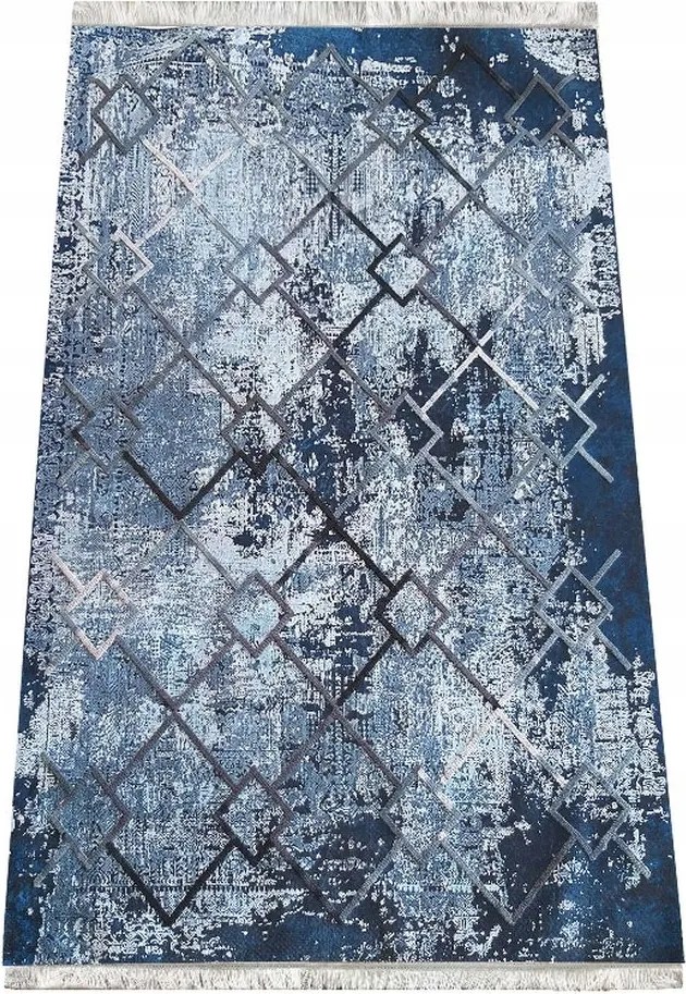 Hypnotik szőnyegdarab kék 80x150