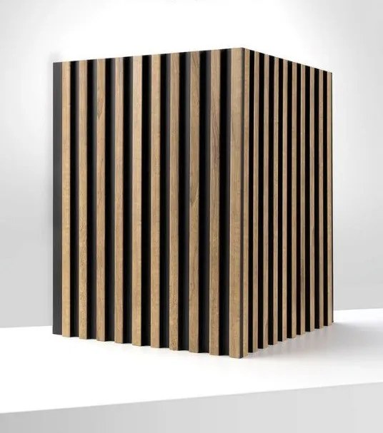 LAMELIO ASTI Tölgy lamella falpanel 270 × 12,2 cm