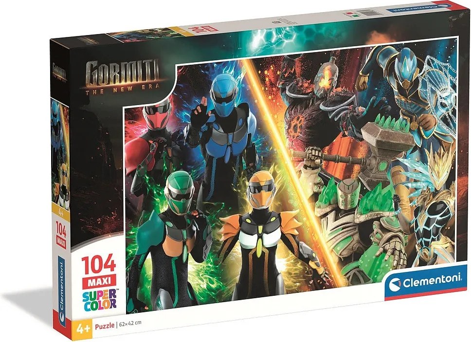 Gormiti Legends of Gorm 104 db-os maxi puzzle Clementoni