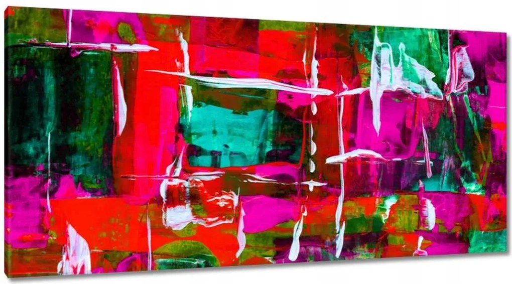 Festmények 115x55 Absztrakt Háromszög