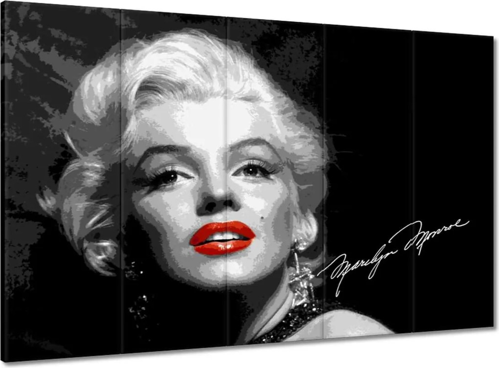 Festmények 100x70 Marilyn Monroe autogram