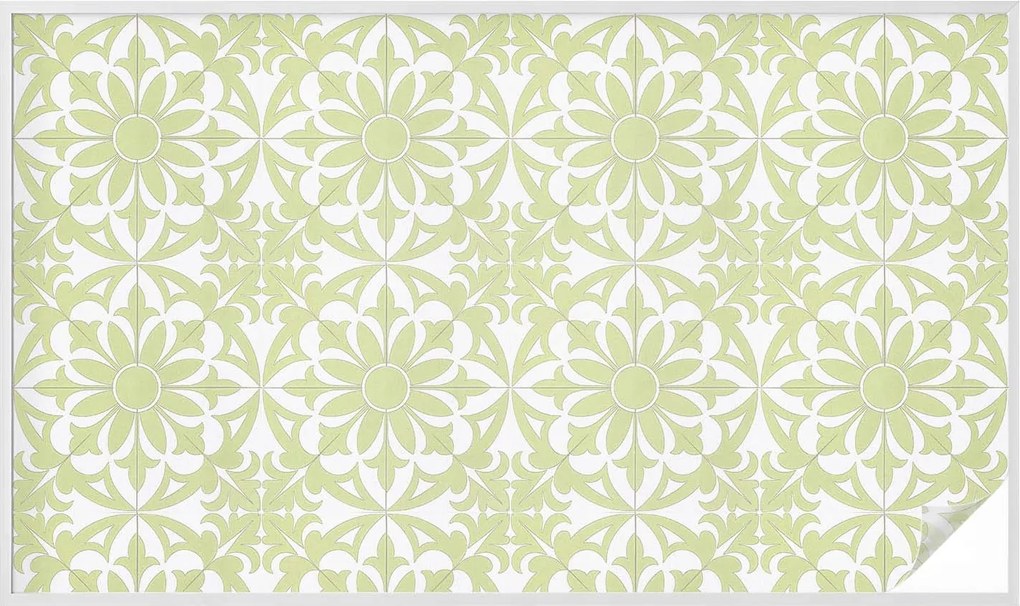 Furnérfólia Adatvédelem Szélvédőkhöz és Ablakokhoz Zöld dísz 200x116