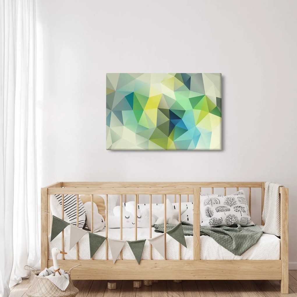 A geometriai absztrakció képe (90x60 cm)