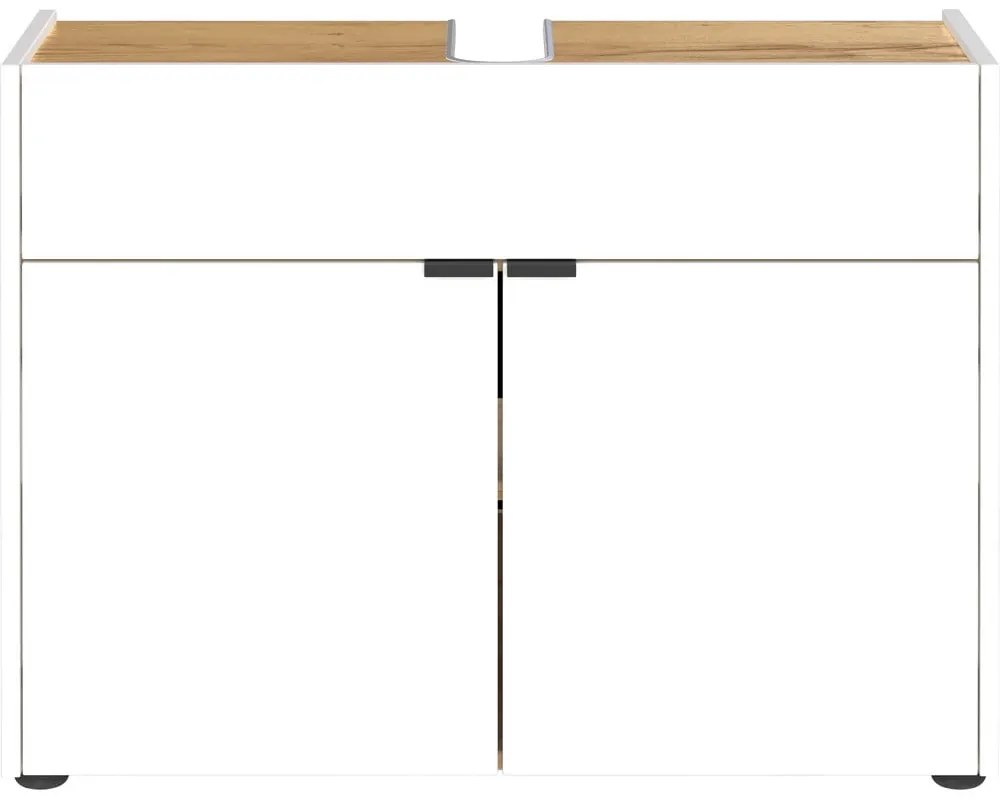 Fehér mosdó alatti szekrény 80x60 cm Forano – Germania