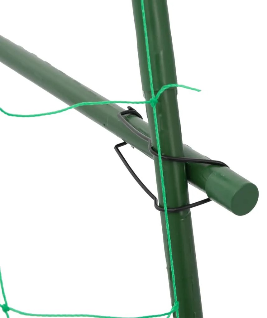 acél A-alakú kerti rács kúszónövényekhez 99 x 90 x 175,5 cm