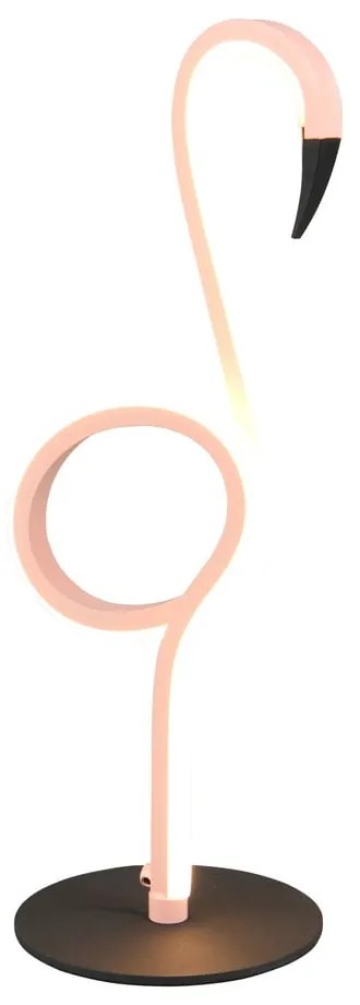 Rózsaszín LED asztali lámpa (magasság 35 cm) Ingo – Trio