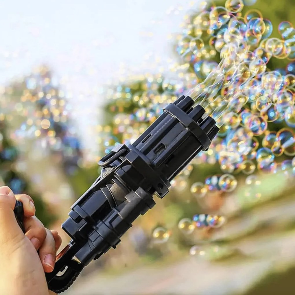 Bubble gun buborékpisztoly - fekete