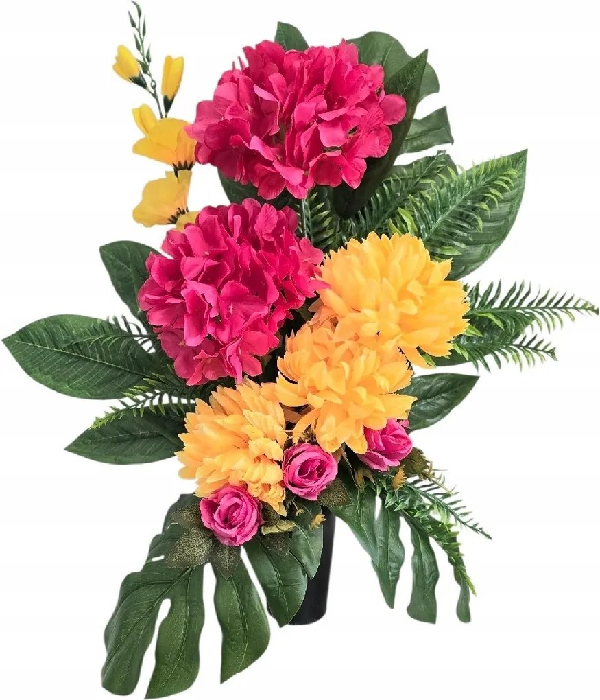 Csokor Nád A Sírhoz Nagy Kompozíció Művirágok Váza