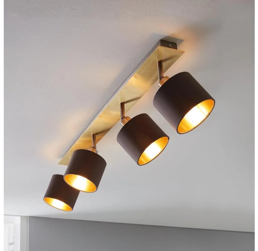 Eglo 97539 - Spotlámpa VALBIANO 4xE14/10W/230V