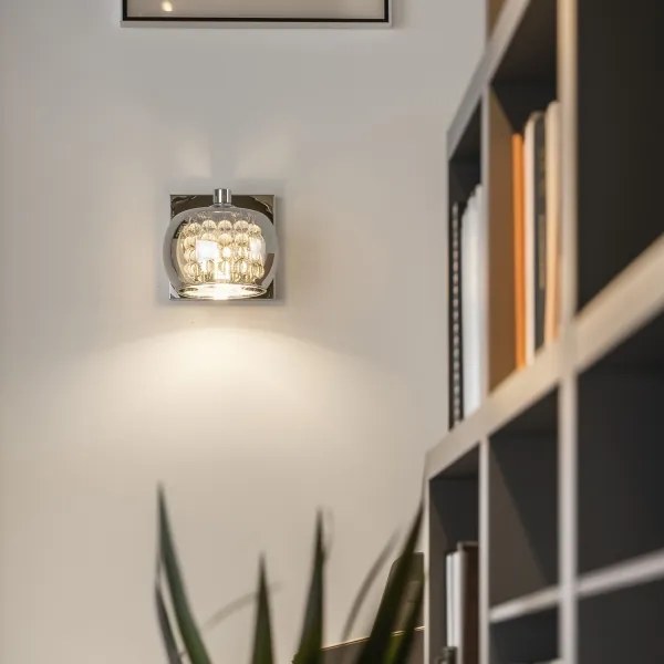 Brilagi - LED Fali kristály lámpa JEWEL 1xG9/42W/230V