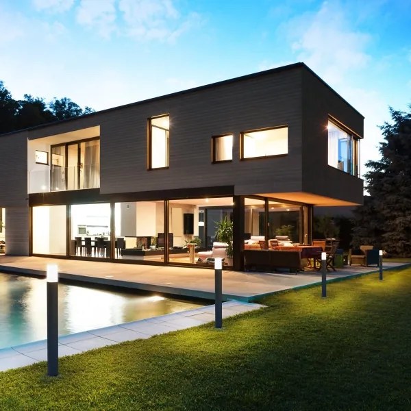 Redo 9078 - Kültéri lámpa CRAYON 1xE27/42W/230V IP44