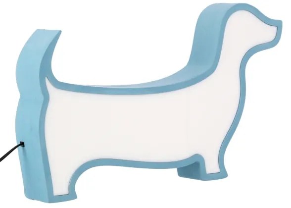 LED gyerekasztali lámpa DOG LED/12W/230V kék
