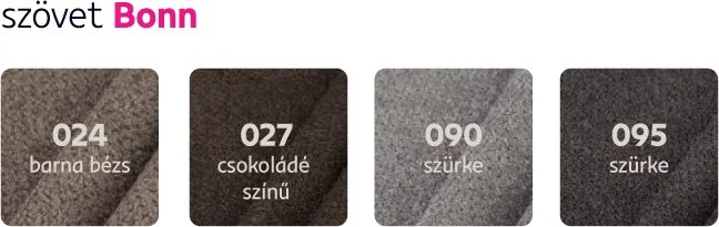 Ágy, 120x200, szürke, VERONA MEGAKOMFORT VISCO