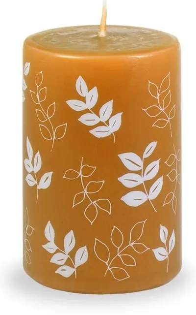 Pure Beauty narancssárga gyertya, égési idő 18 óra - Unipar
