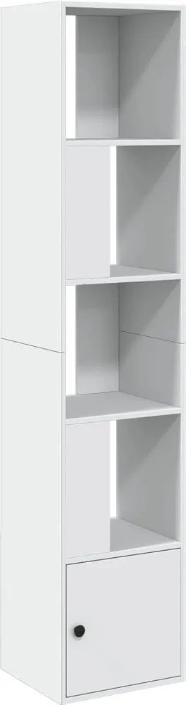 vidaXL fehér szerelt fa könyvespolc 40 x 36 x 189 cm