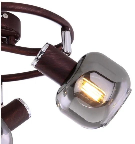 Globo 54303-3 - Spotlámpa PALLO 3xE14/40W/230V