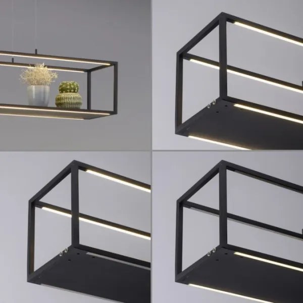 Paul Neuhaus 2441-18 - LED Dimmelhető csillár zsinóron CONTURA 4xLED/8W/230V