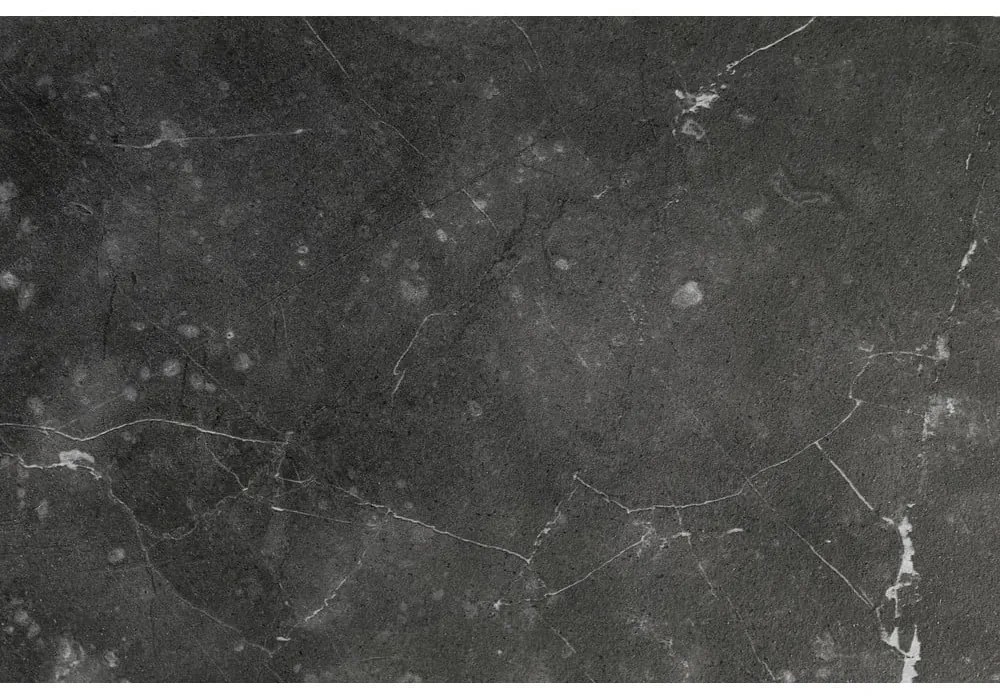 Fekete könyvespolc 120x185x35 cm Strington – Actona