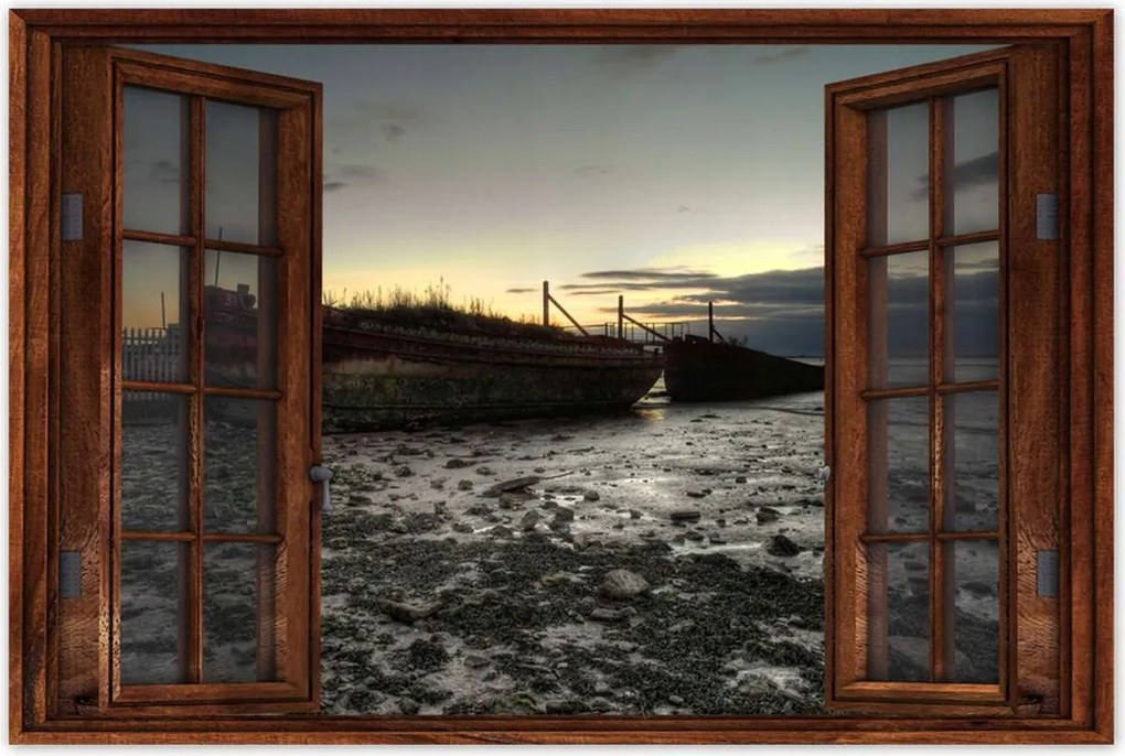 Poszterek 90x60 Horgászcsónakok