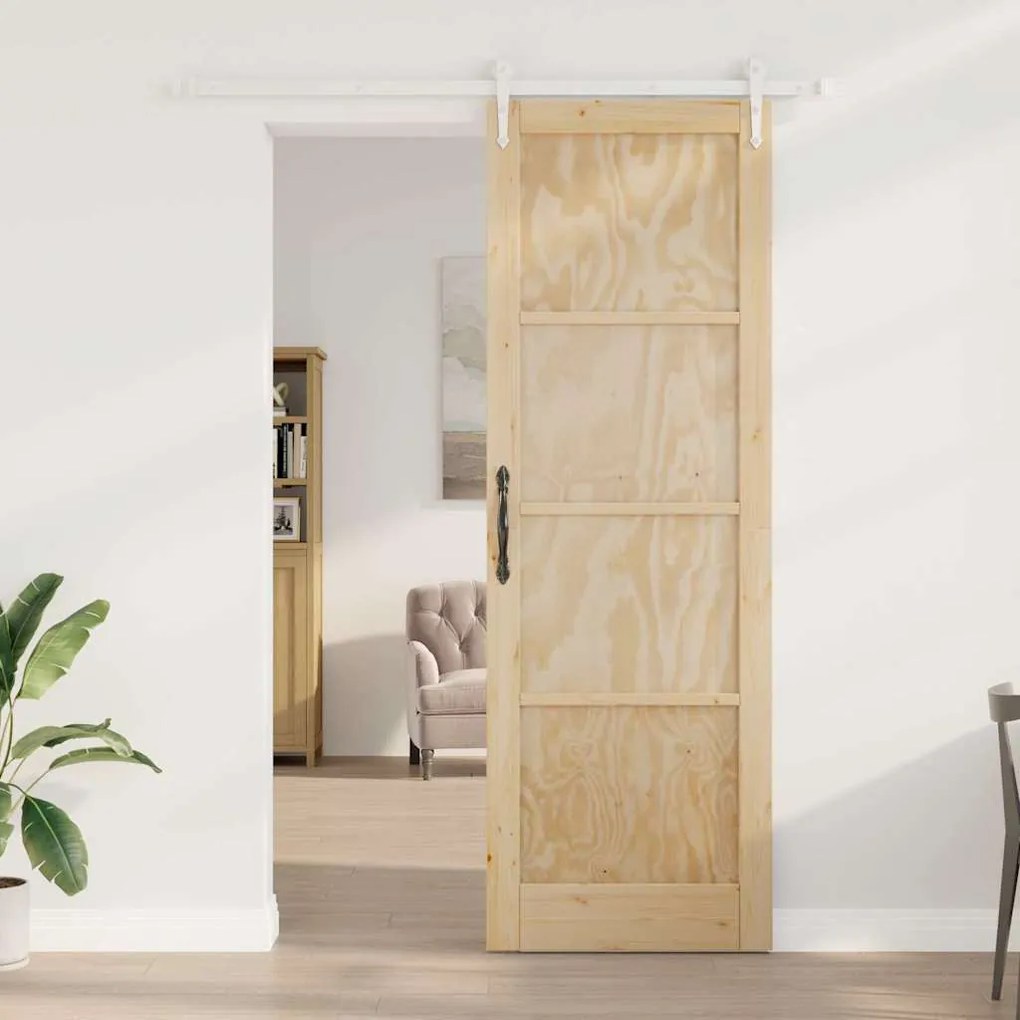 Csúszó ajtó Egyéb ORKDAL Természetes és fehér 78 x 232 cm
