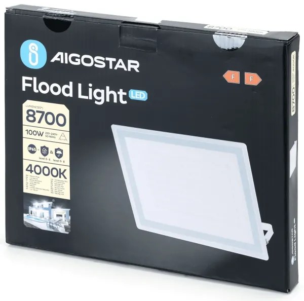 Aigostar - LED reflektor LED/100W/230V 4000 IP65
