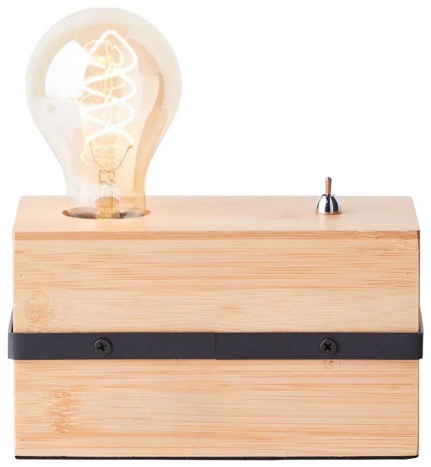 Brilliant - Asztali lámpa BENNY 1xE27/40W/230V bambusz