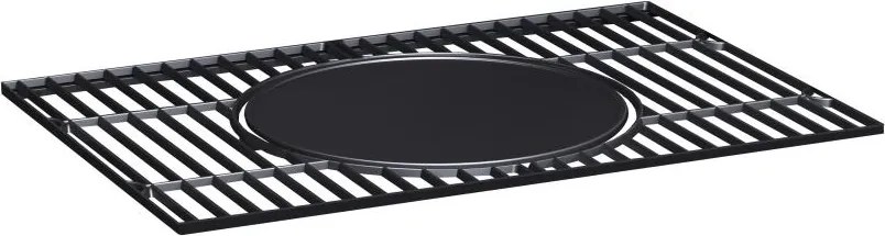 Multifunciós Avenberg GENIUS BBQ grill + öntöttvas rostély + öntöttvas grill lap + pizzakő