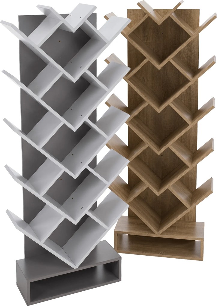 Polcrendszer, szürke/fehér, VEVEY