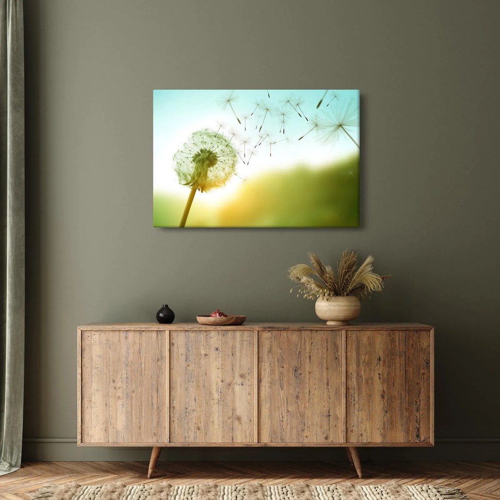 Kép - Pitypang a szélben (90x60 cm)