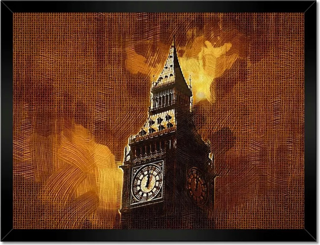 Poszterek keretben 40x30 Big Ben óra