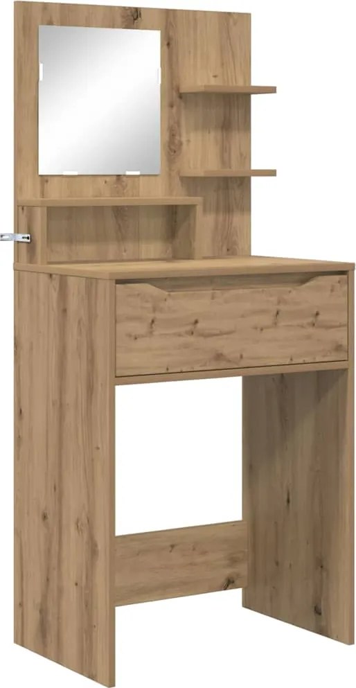 vidaXL Hálószobai Öltözködő Asztalok Artisan tölgy 80 x 39,6 x 135 cm
