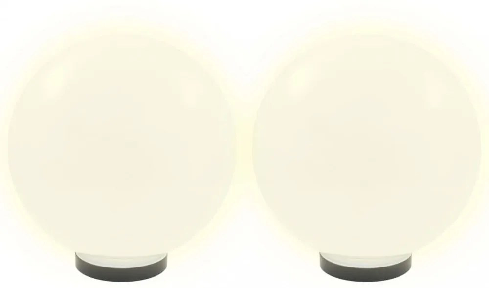 4 db LED gömblámpa 30 cm PMMA
