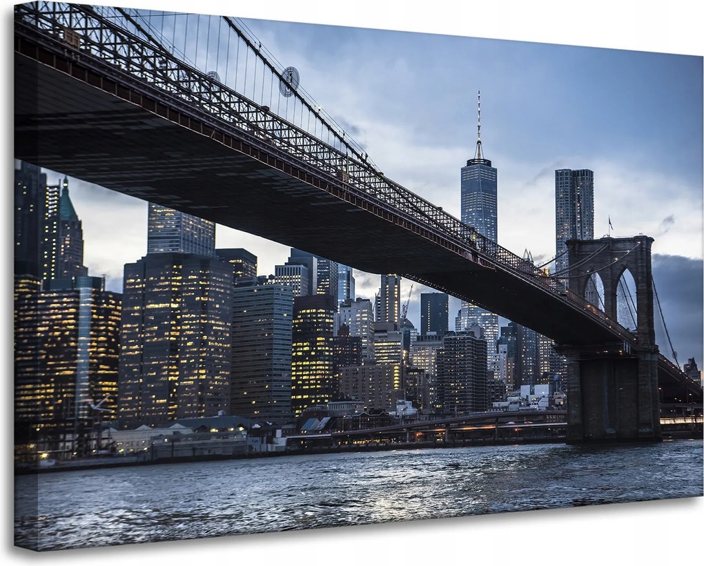 Vászonkép Manhattan építészet 90X60 cm