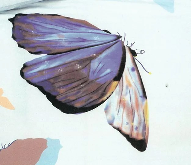 Agynemű VARIA BUTTERFLY BLUE 140X200 cm